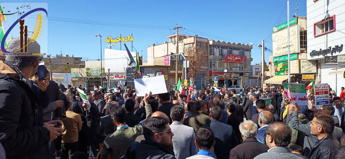 حضور گسترده مردم مرودشت در راهپیمایی 22 بهمن