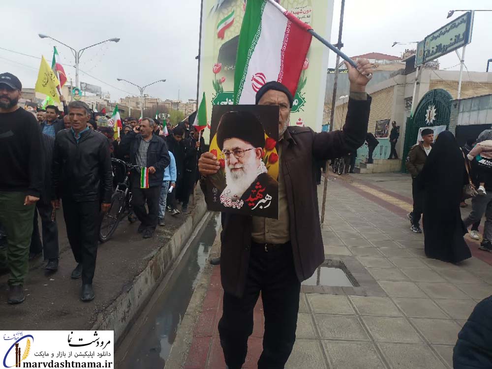 گزارش تصویری راهپیمایی روز قدس 1404 در مرودشت