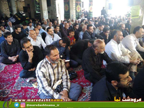 مراسم شهادت حضرت امام صادق (ع) در حوزه علمیه مرودشت